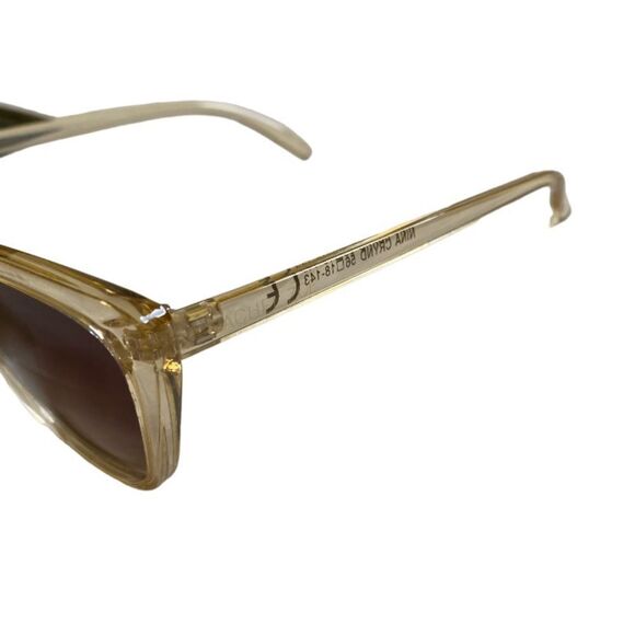 NEW Rachel Zoe Women's Nina Cat Eye Sunglasses in Nude-Crystal Feminine Coquette - Picture 8 of 12